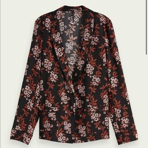 Printed Pajama Blazer | Women